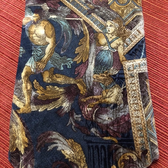 Villa Bugatti 100% Italian Silk Tie (Made in USA) - Picture 2 of 4